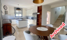 Modern detached villa in Pegeia with sea view 