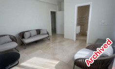 Modern detached villa in Pegeia with sea view 