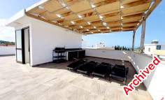 Modern detached villa in Pegeia with sea view 