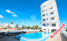 3 bedroom furnished apartment with swimming pool for sale in Larnaca