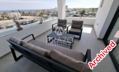3 bedroom furnished apartment with swimming pool for sale in Larnaca
