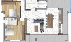 Modern 3 bedroom penthouse in quiet Panthea area 