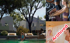 Stylish villa with gym in vibrant Oroklini area 