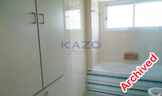 Spacious 3 bedroom apartment with sea view in Agios Tychonas 