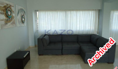Spacious 3 bedroom apartment with sea view in Agios Tychonas 