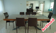Spacious 3 bedroom apartment with sea view in Agios Tychonas 