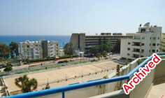 Spacious 3 bedroom apartment with sea view in Agios Tychonas 