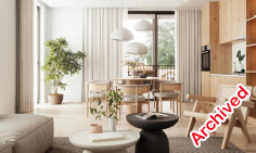 Two beds flat for sale in Agios Dometios