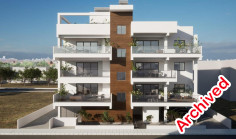 Two bedroom flat 82 m2 for sale in Strovolos