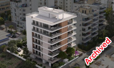 Three bedroom flat for sale in Lykabittos