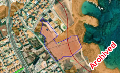 Land 3500 m2 for sale in Ayia Napa, Famagusta