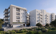Spacious one bed apartment with swimming pool for sale in Livadia