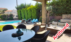 Spacious five bedroom villa in quiet Erimi village 
