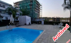 Modern Trachoni apartment with pool and gym 