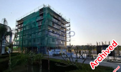 Modern Trachoni apartment with pool and gym 