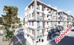 Modern Trachoni apartment with pool and gym 