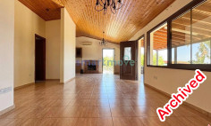 3 bedroom bungalow sea views for rent Pareklissia Limassol 