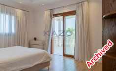 Spacious Mouttagiaka villa with pool and gym 