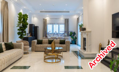 Spacious Mouttagiaka villa with pool and gym 