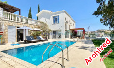 4 + 1 bedroom villa for rent Limassol 