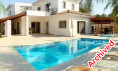 Villa for rent in Paphos 