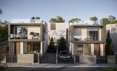 Spacious three bedroom semi detached Mesogi home 