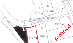 Large building plot 1487m2 for sale Paramytha (under division) , Limassol