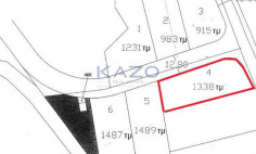 Large 1338 m2 building plot in Paramytha village (under division) , Limassol