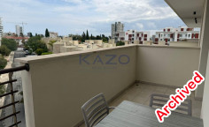 Spacious 2 bedroom furnished apartment with swimming pool to rent in Mouttagiaka