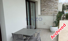Spacious 2 bedroom furnished apartment with swimming pool to rent in Mouttagiaka