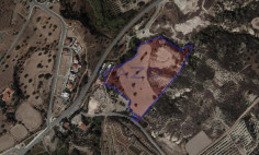 Large Monagroulli plot for sale near countryside , Limassol