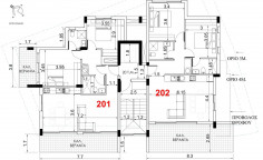 2 bedroom apartment 77 m2 for sale in Aglantzia