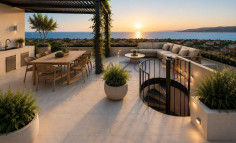 Modern two bedroom penthouse apartment for sale Ypsonas 