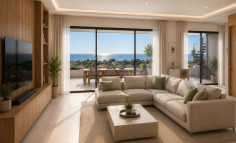 Modern two bedroom penthouse apartment for sale Ypsonas 
