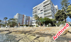 1 bedroom beach front apartment for rent Limassol Tourist Area 