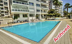 1 bedroom beach front apartment for rent Limassol Tourist Area 