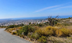 Large Pegeia sea view plot for sale , Paphos