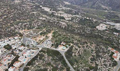 Large Pegeia sea view plot for sale , Paphos