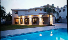 4 bedroom contemporary style villa with swimming pool and fireplace for sale in Linopetra 