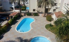 1 bedroom furnished apartment with swimming pool for sale in Kato Paphos