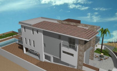 Large 5 bedroom house with swimming pool for sale in Mesovounia