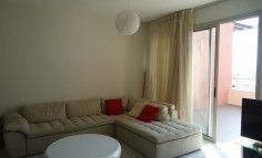 Large 2 bedroom furnished apartment with swimming pool for sale in Agios Tychonas