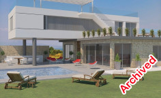 4 bedroom house with swimming pool for sale in Pomos