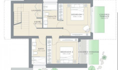 2 bedroom house with swimming pool for sale in Tsada