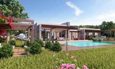 Modern 4-bed villa for sale at Pyrgos country-side 