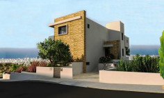 Luxury villa with panoramic sea views in Ayios Tychonas 