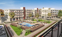 Spacious 2 bedroom apartment with swimming pool for sale in Pyla