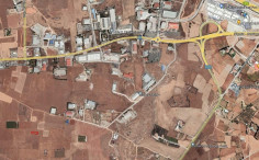 Industrial field in Palaiometocho 