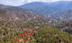 Three agicultural fields in Kakopetria, Nicosia 