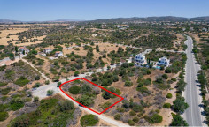 Residential plot in (Secret Valley) Kouklia, Paphos 